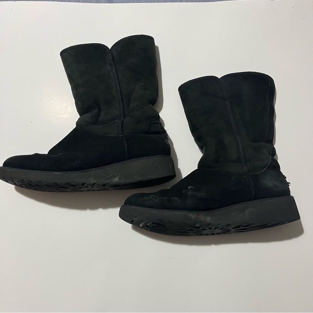 Ugg Amie Boots Black Uggs Sz 9